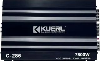 Amplificador KUERL C-286 7800W 4/3/2 Canales