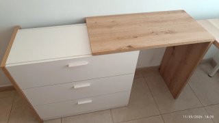 CÓMODA ESCRITORIO EXTENSIBLE Conforama