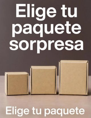 ¡CAJAS SORPRESAS A 2 EUROS!