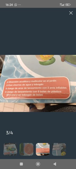Piscina hinchable Playtive El mundo de la jungla