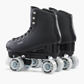 Patines 4 Ruedas Artísticos Niños y Mujer Oxelo Quad 100