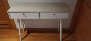 Mesa de pasillo/escritorio prácticamente nuevo