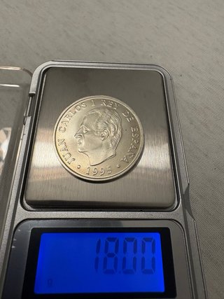 2000 Pesetas Plata 925 España 1995 Presidencia UE