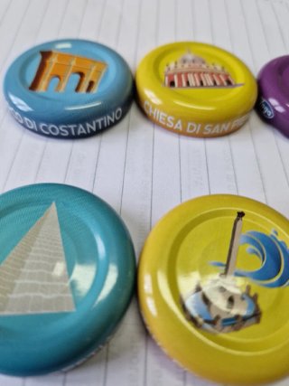 8 Tappi Yoga Collezione Roma