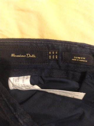 Pantaloni Massimo Dutti neri