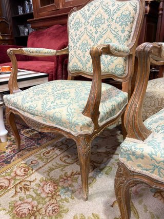 PAREJA DE SILLONES ESTILO FRANCÉS