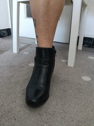 Botín negro mujer, talla 39