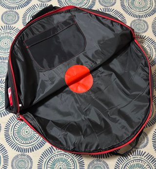 Funda Rueda DT Swiss Negra y Roja