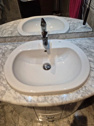 Lavabo con mueble y espejo Regalo bidet