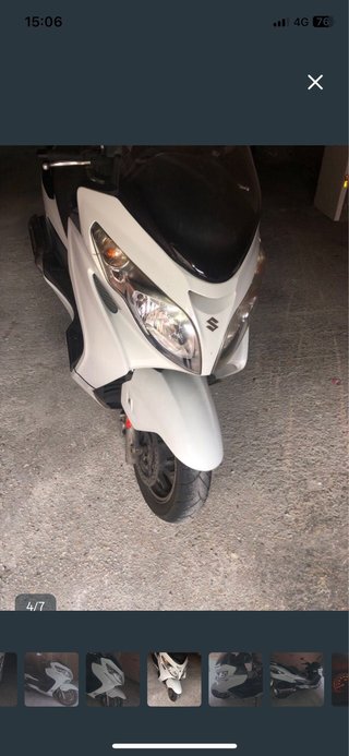 Suzuki Burgman 400 - Maxi Scooter Automática