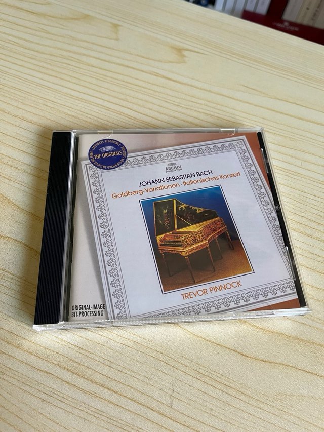 CD Bach Goldberg Variations Trevor Pinnock