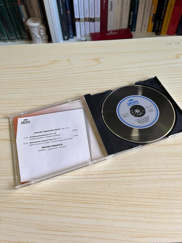 CD Bach Goldberg Variations Trevor Pinnock