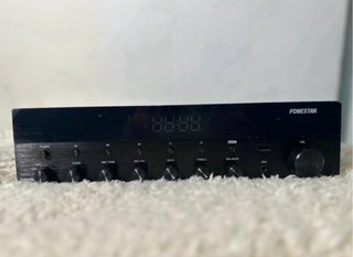 Amplificador Fonestar Negro