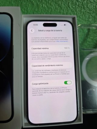 iPhone 14 Pro 128GB Blanco Impecable+Factura