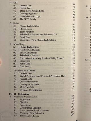 Discrete Choice Methods with Simulation
