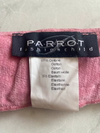 Fusciacca con strass Parrot rosa
