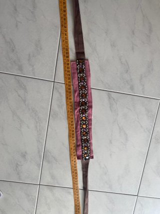 Fusciacca con strass Parrot rosa