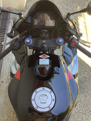 Honda CBR 600 RR Negra