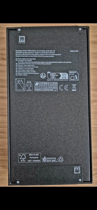 Samsung Galaxy S26 Funda y Cargador a estrenar