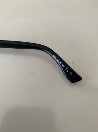 Stupendi Occhiali da sole Dsquared2 neri lenti blu