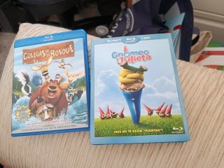 Colegas en el Bosque y Gnomeo y Julieta Blu-ray