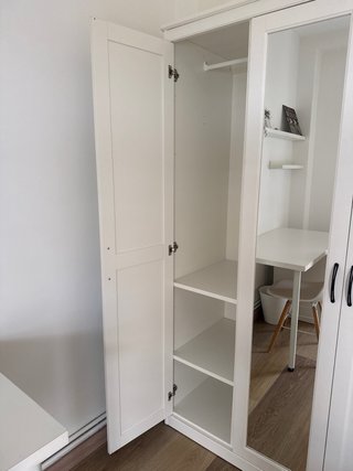 Armario Blanco Ikea con Espejo