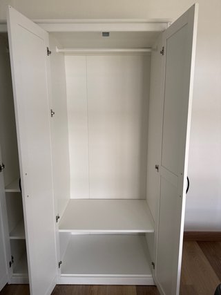 Armario Blanco Ikea con Espejo