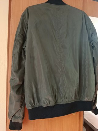 Cazadora bomber LFTMAN verde militar Talla L