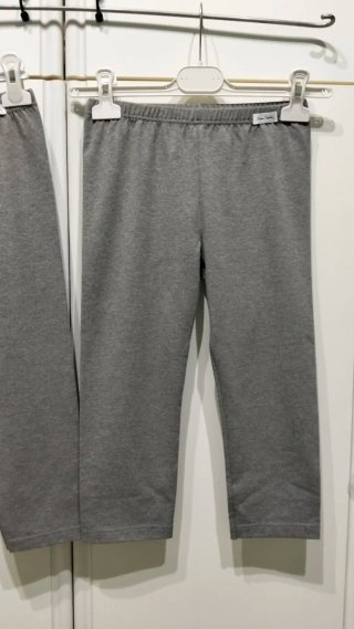 Lotto 2 leggings 3/4 bambina 11-12 anni