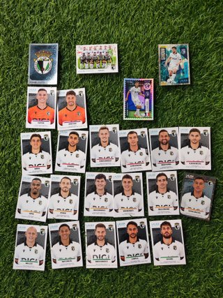 Lote cromos Burgos CF 2025-26