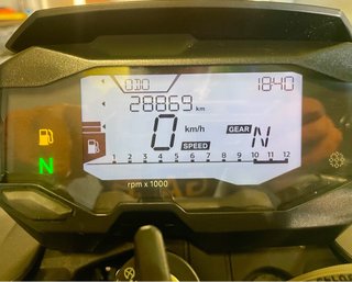 BMW G310R 2018 Naked Negra/Roja