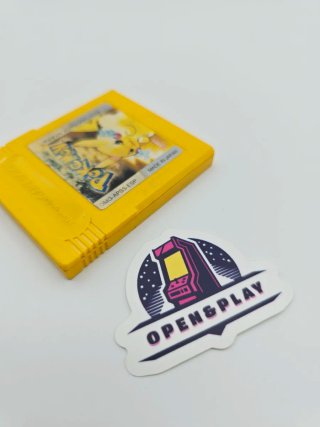 Pokémon Amarillo Game Boy (Guarda partida)