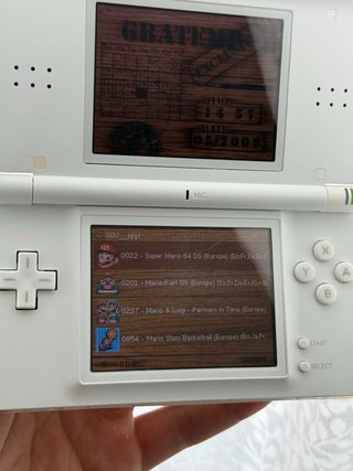 Nintendo DS Lite Blanca