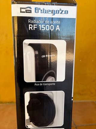 Radiador Aceite Orbegozo RF 1500