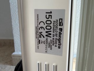 Radiador Aceite Orbegozo RF 1500