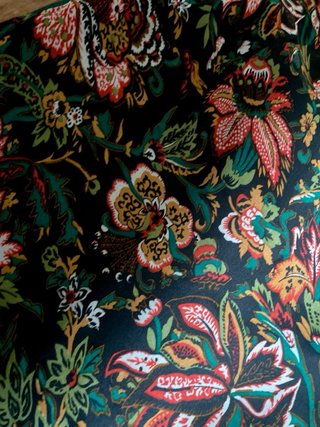 Falda Larga Estampada Natura