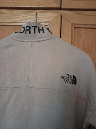 The North Face Sudadera Beige Media Cremallera