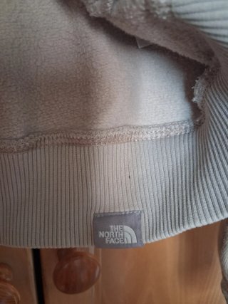 The North Face Sudadera Beige Media Cremallera
