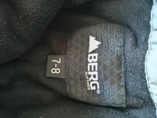 Pantalón BERG de esquí infantil negro