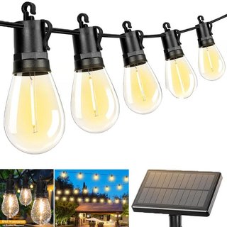 Catena Luminosa Solare 10m 10 LED Vetro