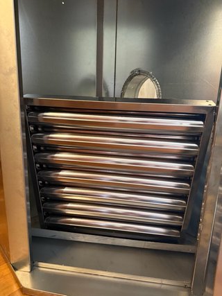 Campana extractora industrial acero inoxidable