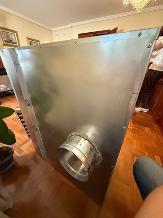 Campana extractora industrial acero inoxidable