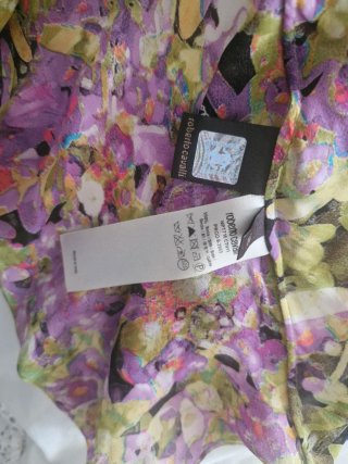 Blusa seda Roberto Cavalli