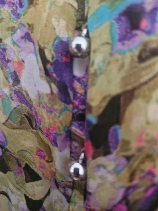 Blusa seda Roberto Cavalli