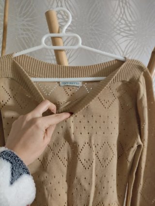 Camiseta Tintoretto Beige Talla M