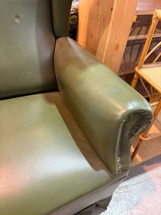 PAREJA DE SILLONES VERDES
