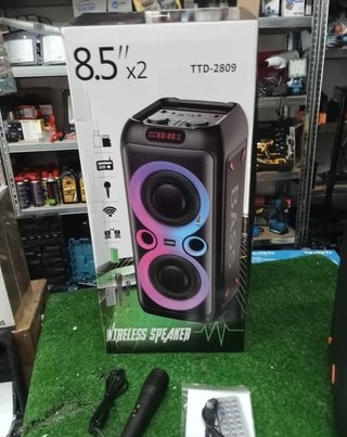 Cassa Bluetooth TTD-2809 8.5 x2