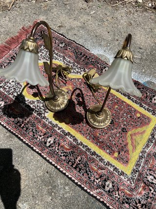 2 Lámparas de Mesa Estilo Marinair