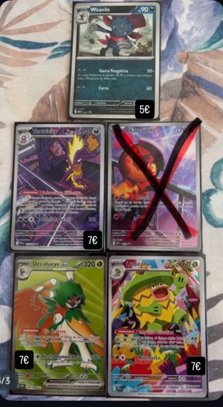 Hits Cartas Pokémon TCG
