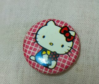 Chapas Snoopy y Hello Kitty  años 90